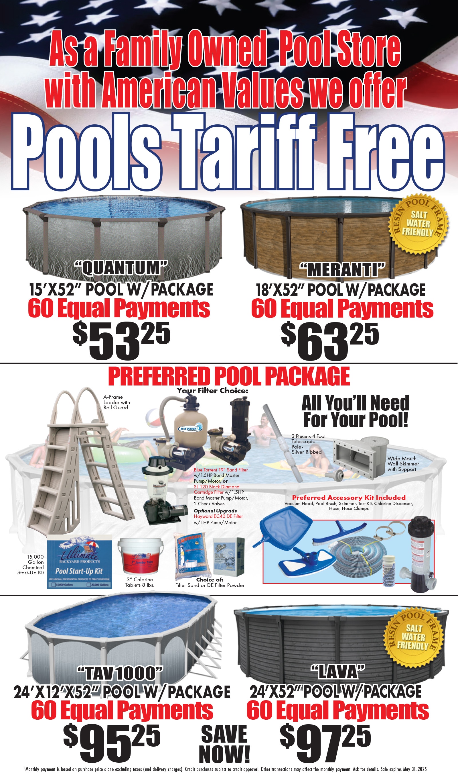 Swimming Pool Sale